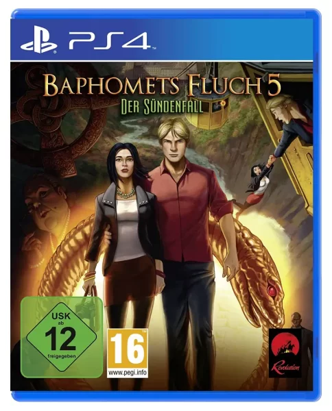Baphomets Fluch 5 – Der Sündenfall (EU) (OVP) (sehr gut) - PlayStation 4 (PS4)