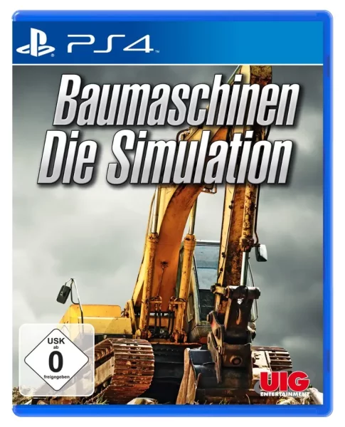Baumaschinen – Die Simulation (EU) (CIB) (very good) - PlayStation 4 (PS4)