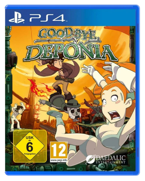 Chaos auf Deponia (EU) (CIB) (very good) - PlayStation 4 (PS4)
