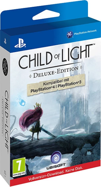 Child of Light – Deluxe Edition (ohne Spiel) (EU) (CIB) (acceptable) - PlayStation 4 (PS4)