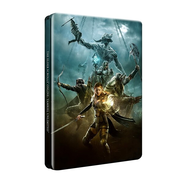 The Elder Scrolls Online : Tamriel Unlimited (Steel Book) (EU) (OVP) (sehr gut) - PlayStation 4 (PS4)