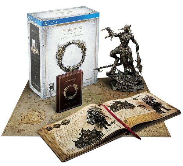 The Elder Scrolls Online: Tamriel Unlimited – Imperial Edition (EU) (OVP) (sehr gut) - PlayStation 4 (PS4)