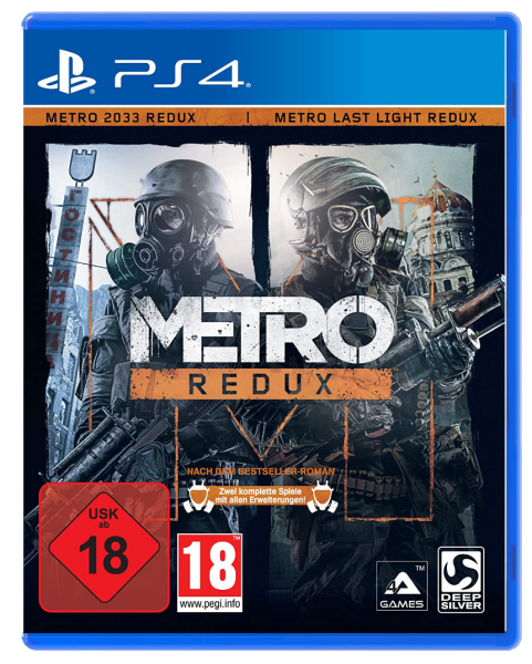 Metro Redux - 2033 / Last Light (EU) (CIB) (very good condition) - PlayStation 4 (PS4)
