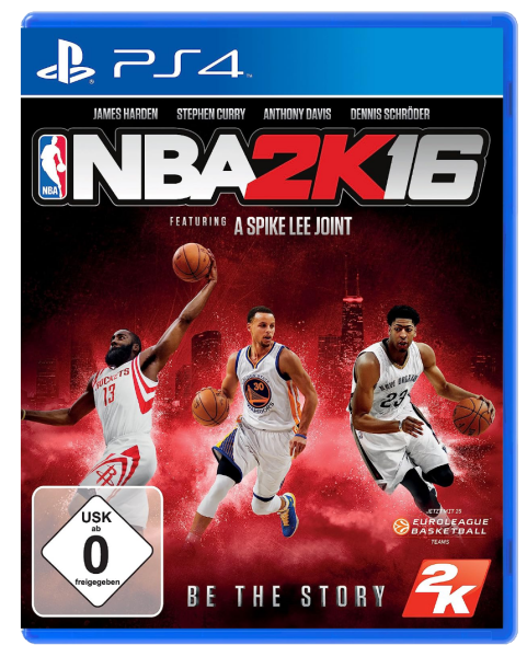 NBA 2k16 (EU) (OVP) (sehr guter Zustand) - PlayStation 4 (PS4)