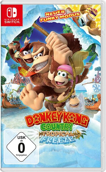 Donkey Kong Country - Tropical Freeze (EU) (OVP) (sehr gut) - Nintendo Switch