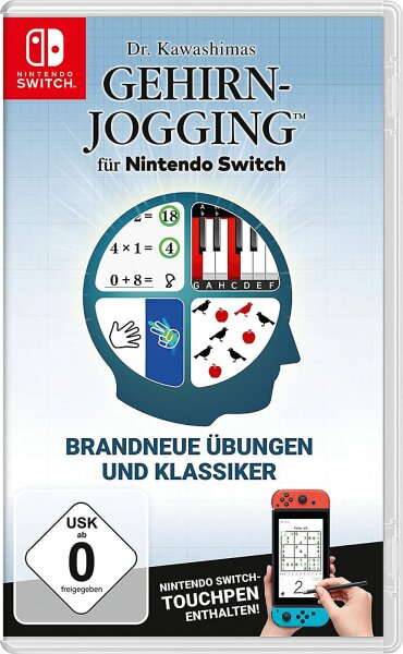 Dr. Kawashimas Gehirn-Jogging (inkl. Stift / Touch-Pen) (EU) (OVP) (sehr gut) - Nintendo Switch
