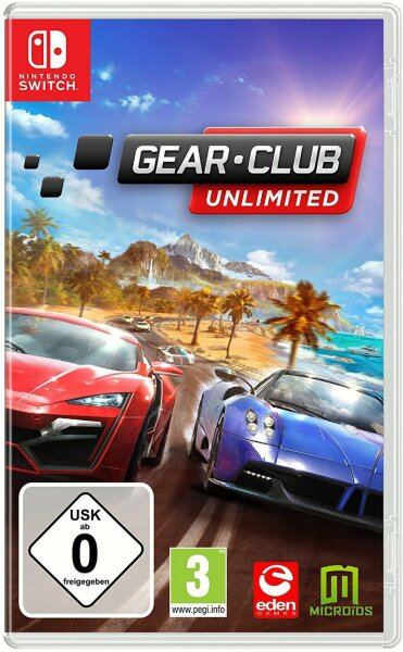 Gear Club Unlimited (EU) (OVP) (sehr guter Zustand) - Nintendo Switch