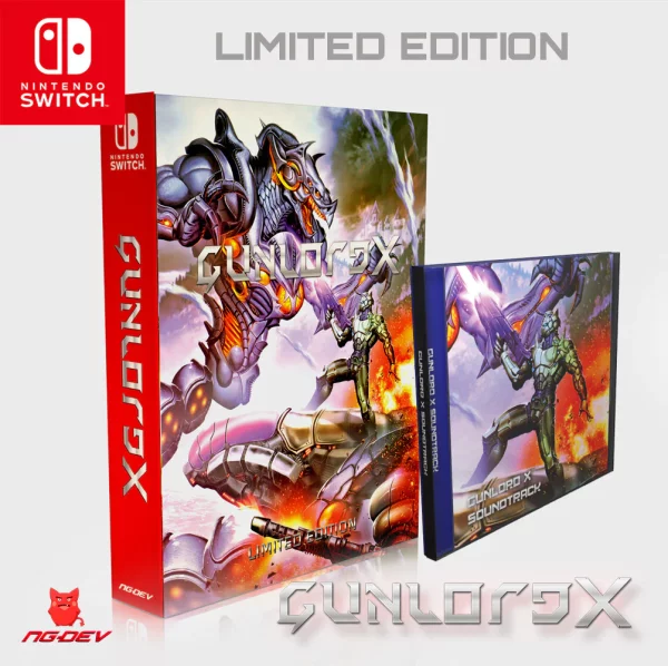 GunLord X – Limited Edition (EU) (OVP) (neu) - Nintendo Switch