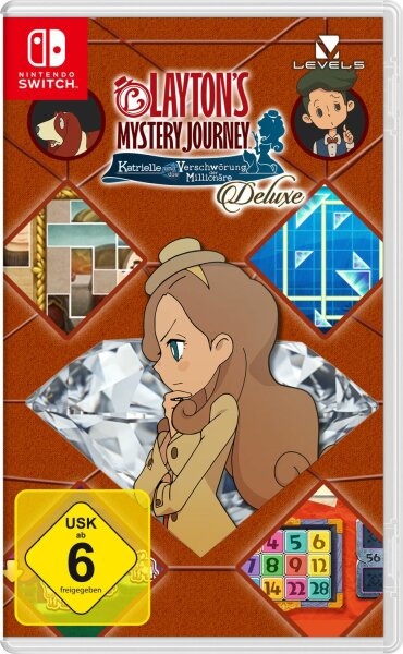 Laytons Mystery Journey (Deluxe) (EU) (CIB) (very good) - Nintendo Switch