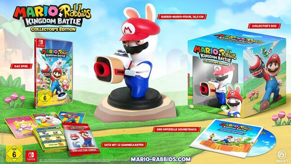 Mario + Rabbids: Kingdom Battle (Collectors Edition) (EU) (OVP) (sehr guter Zustand) - Nintendo Switch