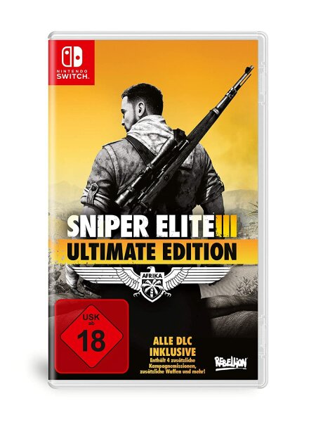 Sniper Elite 3 – Ultimate Edition (EU) (CIB) (very good) - Nintendo Switch