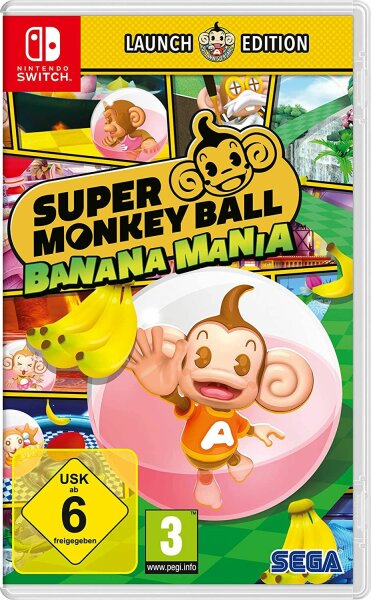 Super Monkey Ball Banana Mania (EU) (OVP) (neuwertig) - Nintendo Switch