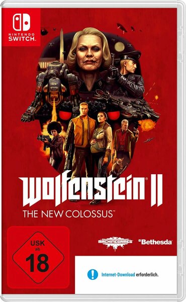 Wolfenstein II – The New Colossus (EU) (CIB) (acceptable) - Nintendo Switch