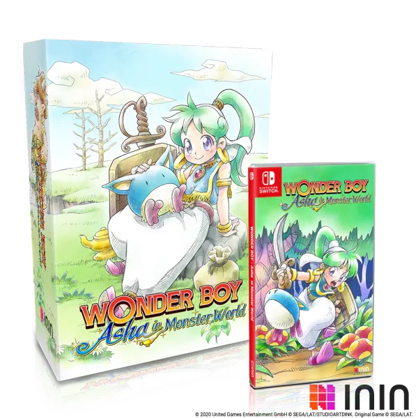 Wonderboy – Asha in Monsterworld (Limited Edition) (EU) (OVP) (neu) - Nintendo Switch