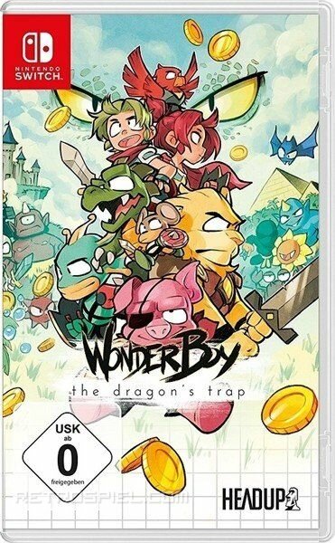 Wonder Boy The Dragon's Trap Nintendo Switch PAL FR Lite Oled WonderBoy