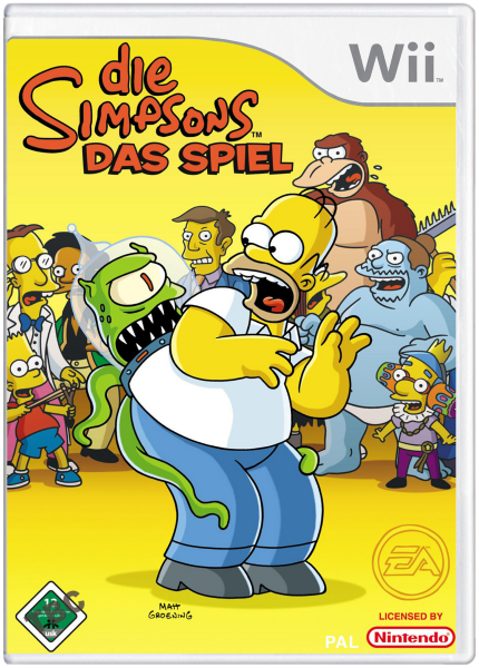 Die Simpsons – Das Spiel (EU) (CIB) (acceptable) - Nintendo Wii