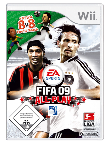 FIFA 09 All-Play (EU) (OVP) (sehr guter Zustand) - Nintendo Wii