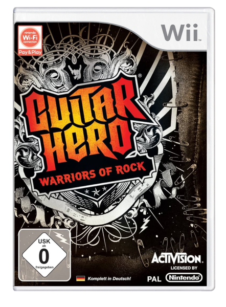 Guitar Hero – Warriors of Rock (EU) (OVP) (sehr guter Zustand) - Nintendo Wii