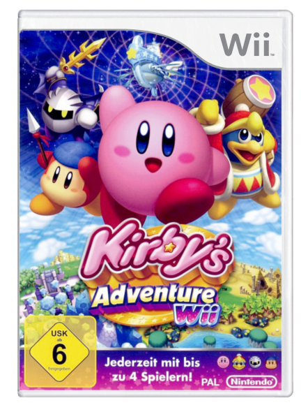 Kirbys Adventure Wii (EU) (ohne Anl.) (sehr guter Zustand) - Nintendo Wii