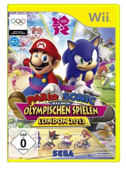 Mario & Sonic bei den Olympischen Spielen – London 2012 (EU) (OVP) (neuwertiger Sammlerzustand) - Nintendo Wii