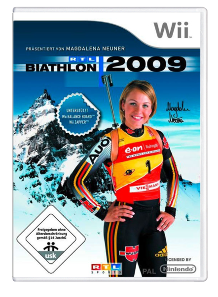 RTL Biathlon 2009 (EU) (CIB) (very good condition) - Nintendo Wii