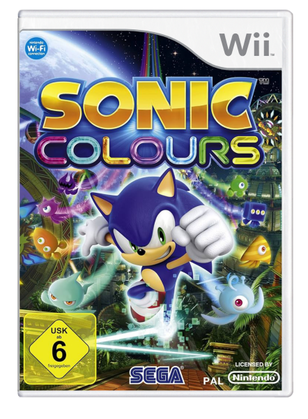 Sonic Colours (EU) (OVP) (sehr guter Zustand) - Nintendo Wii