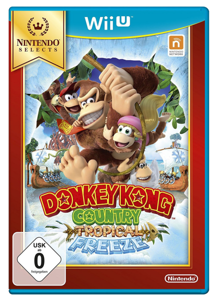 Donkey Kong Country Tropical Freeze (Nintendo Selects) (EU) (CIB) (mint) - Nintendo Wii U