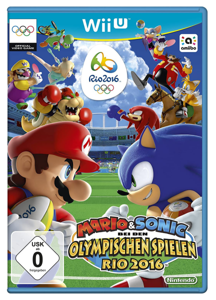 Mario & Sonic bei den Olympischen Sommerspielen Rio 2016 (EU) (lose) (sehr gut) - Nintendo Wii U