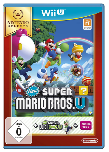 New Super Mario Bros. U + New Super Luigi U (Nintendo Selects) (EU) (OVP) (neuwertig) - Nintendo Wii U