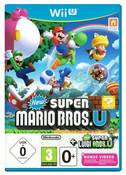 New Super Mario Bros. U + New Super Luigi U (EU) (OVP) (sehr gut) - Nintendo Wii U