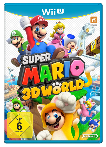 Super Mario 3D World (EU) (CIB) (acceptable) - Nintendo Wii U