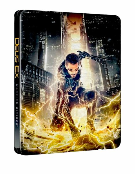 Deus Ex – Mankind Divided (Steel Book) (EU) (OVP) (sehr guter Zustand) - PlayStation 4 (PS4)