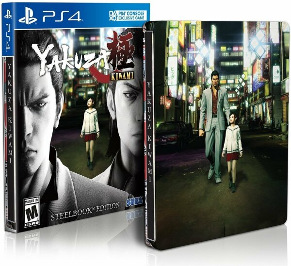 Yakuza Kiwami - Limited Steelbook Edition (EU) (OVP) (sehr guter Zustand) - PlayStation 4 (PS4)