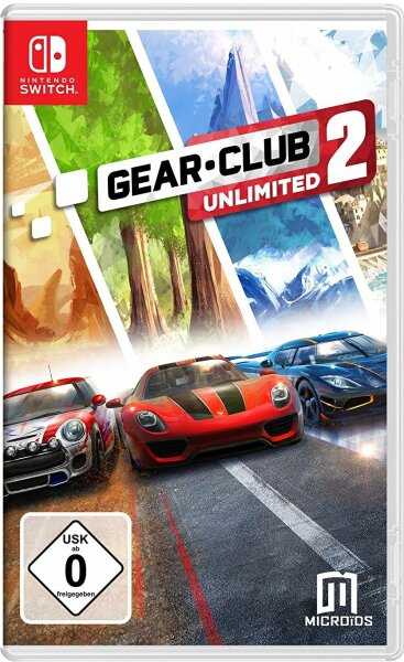 Gear Club 2 Unlimited (EU) (OVP) (sehr gut) - Nintendo Switch