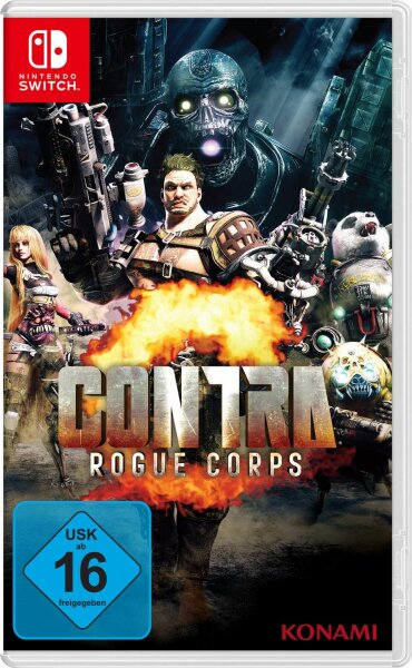 Contra - Rogue Corps (EU) (CIB) (very good) - Nintendo Switch