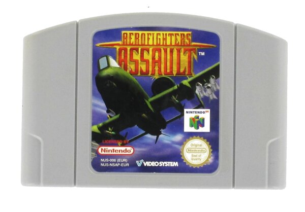 Aero Fighters Assault (EU) (lose) (very good) - Nintendo 64 (N64)
