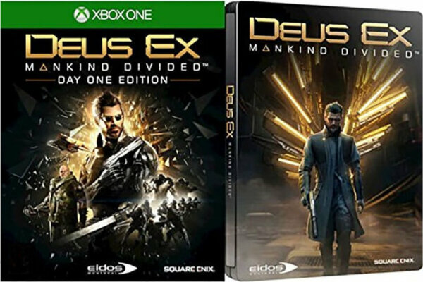 Deus Ex – Mankind Divided (Day One Ed. + Steelbook) (EU) (CIB) (new) - Xbox One