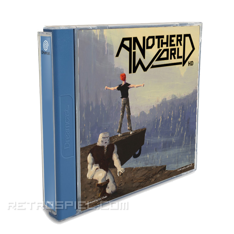 Another World HD Sur SEGA Dreamcast – Édition NTSC-JAPAN, Région Free, Complet Et Très Bon état