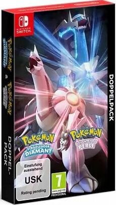 Pokemon Strahlender Diamant und Pokemon Leuchtende Perle – Doppelpack (EU) (CIB) (new) - Nintendo Switch