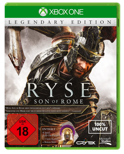 Ryse Son of Rome (Legendary Edition) (EU) (OVP) (sehr gut) - Xbox One
