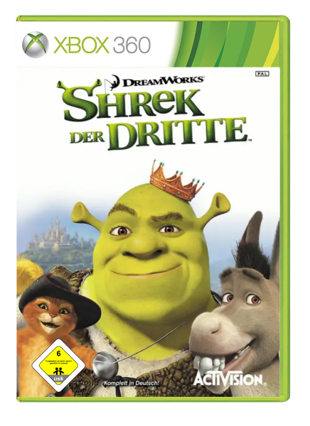 Shrek der Dritte (EU) (OVP) (sehr guter Zustand) - Xbox 360