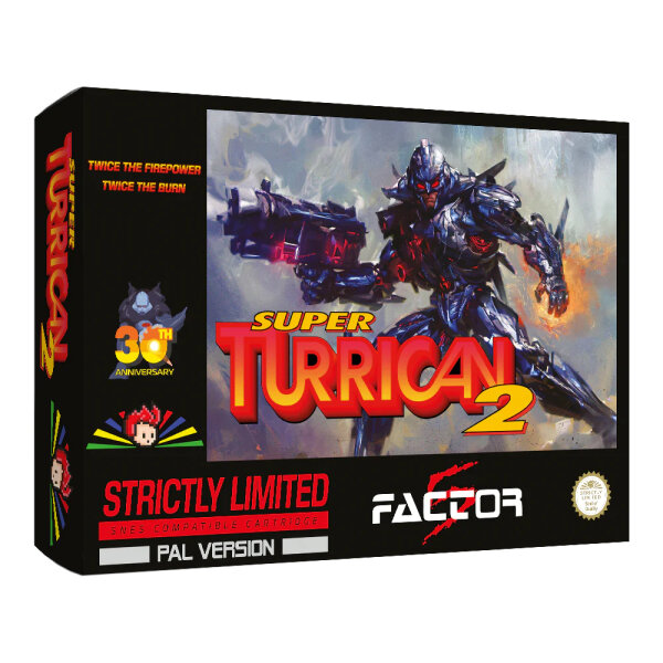 Super Turrican 2 (EU) (OVP) (neu) - Super Nintendo (SNES)