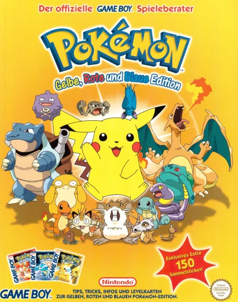 Pokemon - Der Offizielle Game Boy Spieleberater: Gelbe, Rote und Blaue Edition (EU) (lose) (neu) - Magazine