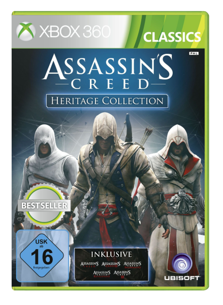 Assassins Creed Heritage Collection (Classics) (EU) (OVP) (sehr guter Zustand) - Xbox 360