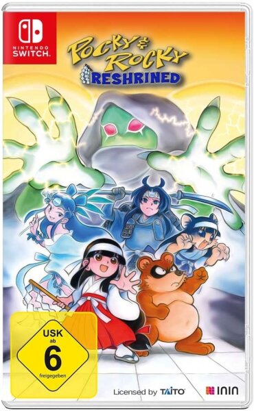 Pocky & Rocky Reshrined (EU) (OVP) (sehr guter Zustand) - Nintendo Switch