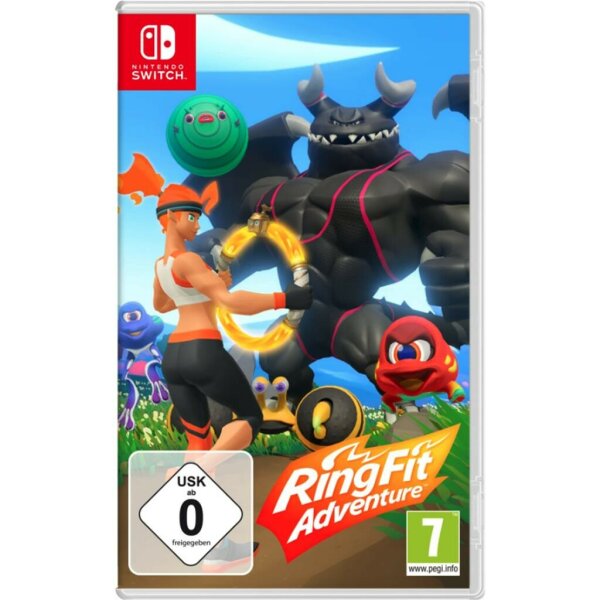 Ring Fit Adventure (mit Ring & Beingurt, ohne Karton) (EU) (OVP) (sehr guter Zustand) - Nintendo Switch