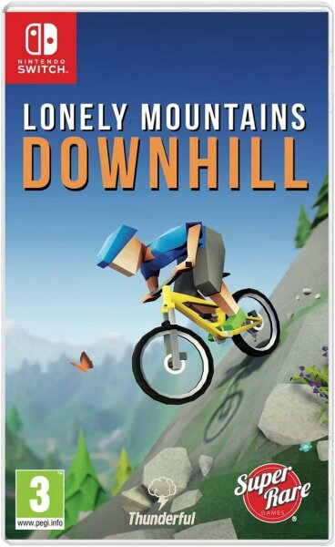 Lonely Mountains: Downhill (EU) (Super Rare Games #46) (CIB) (very good condition) - Nintendo Switch