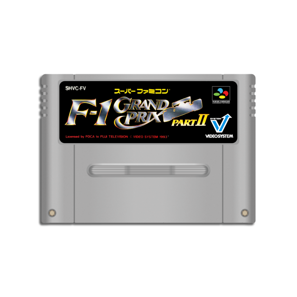 F1 Grand Prix Part 2 (SHVC-FV) (JP) (lose) (sehr guter Zustand) - Super Nintendo (SNES)