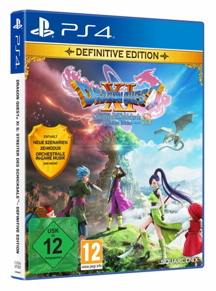 Dragon Quest 11 XI S: Streiter des Schicksals - Definitive Edition (EU) (OVP) (sehr guter Zustand) - PlayStation 4 (PS4)