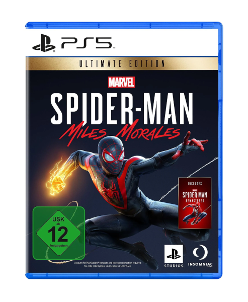 Spider-Man Miles Morales – Ultimate Edition (EU) (complet) (très bon état) - PlayStation 5 (PS5)